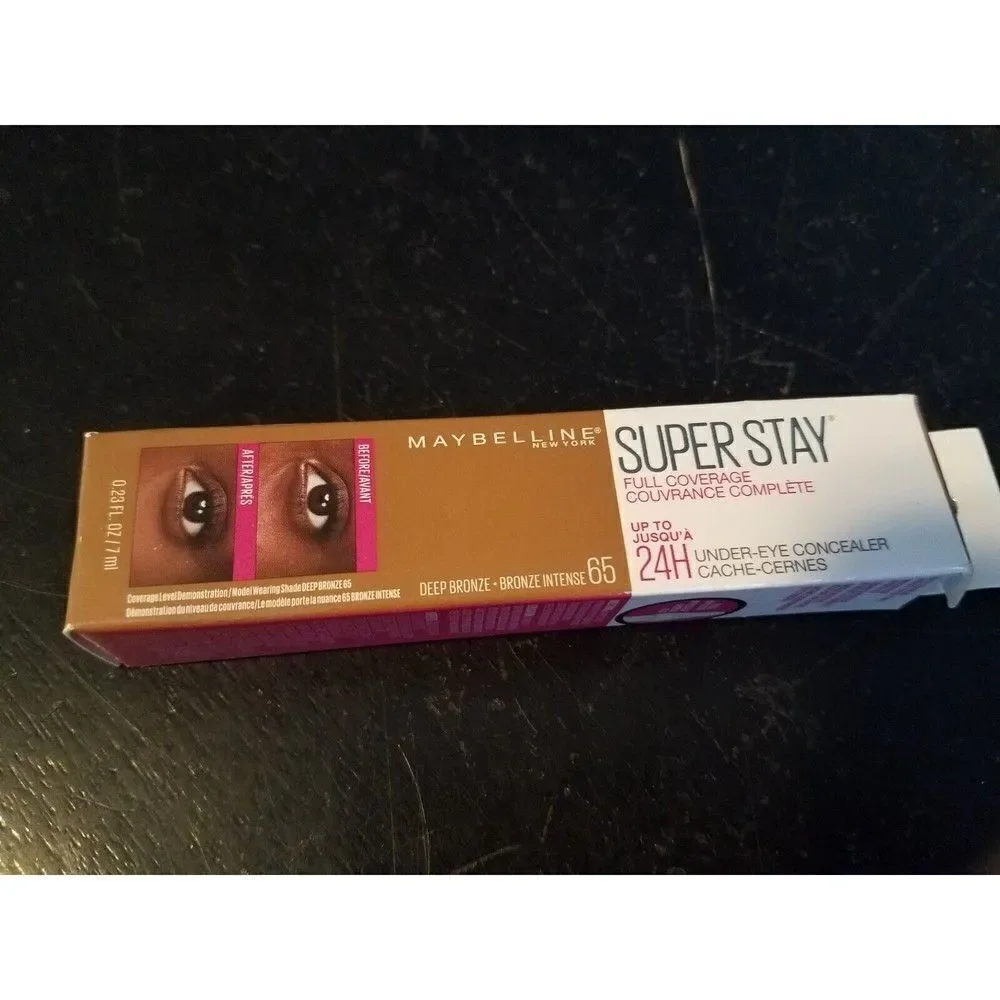 #65 Deep Bronze Maybelline Super Stay Full Coverage Under-Eye Concealer